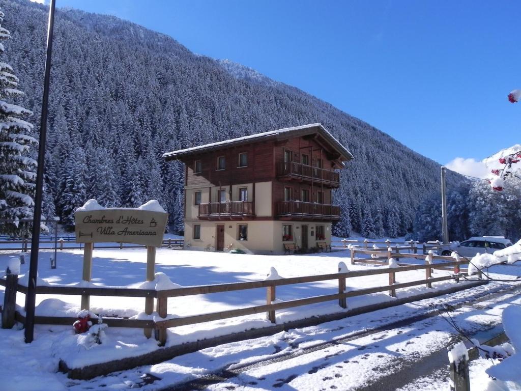 Villa Americana Chambres D'Hotes Champoluc Εξωτερικό φωτογραφία